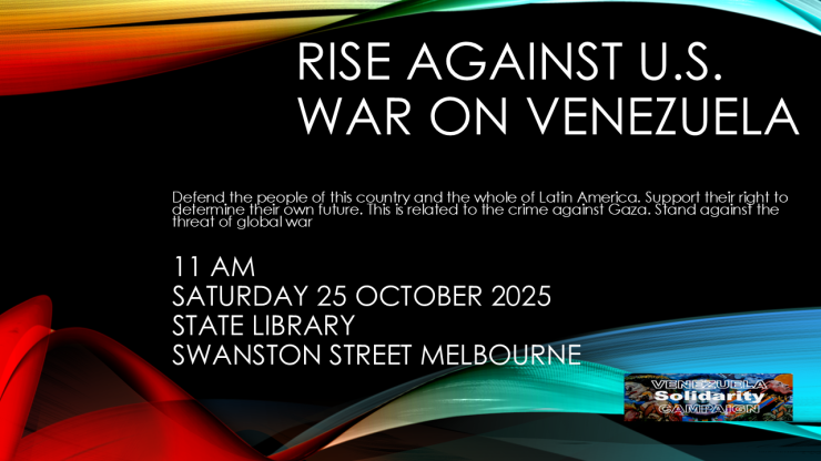 Rise Against U.S. War on Venezuela